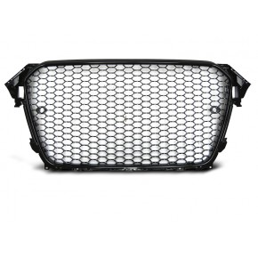 GRILLE SPORT CADRE BRILLANT NOIR PDC s'adapte à AUDI A4 B8 11.11-15 a 222,43 € GRAU72 chez CAROU TUNING