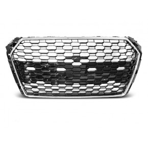 Grille Sport Chrome Noir Avant pour Audi A4 B9 2015-2019 a 304,53 € GRAU76 chez CAROU TUNING