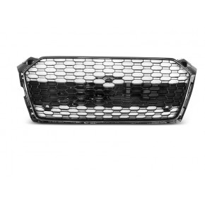 Grille Avant Sport Noire Brillante pour Audi A5 2016-2019 a 247,39 € GRAU77 chez CAROU TUNING