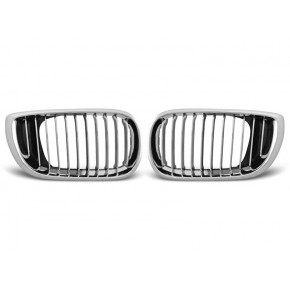 Grille Chrome Avant pour BMW E46 2001-2005 a 146,94 € GRBM15 chez CAROU TUNING