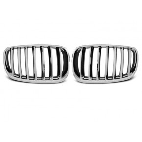 GRILLE CHROME s'adapte aux BMW X5 E70 et X6 E71 de 2008 à aujourd'hui. a 197,21 € GRBM32 chez CAROU TUNING