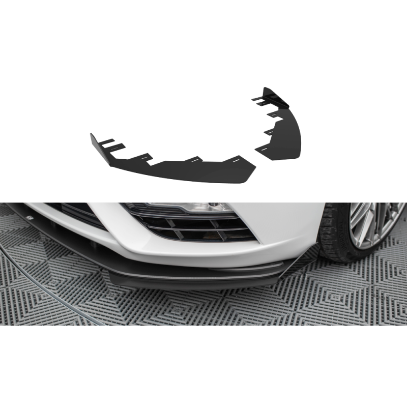Front Flaps Ford Mondeo Sport Mk5 Facelift / Fusion Sport Mk2 Facelift a 124,83 € uniw-FOMO5FSPORTCNC-FSF1G*19256 chez CAROU TUNING