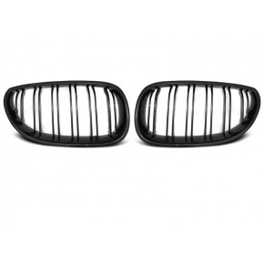 Grille Avant Double Barre Noire Brillante pour BMW E60/E61 2007-2010 a 138,52 € GRBM93 chez CAROU TUNING