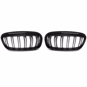  Grille Noire Brillante Avant Double Barre pour BMW F45/F46 14-18 à  169,80 €  Chez CAROU TUNING CONCEPT en GuadeloupeGrille Noire Brillante Avant Double Barre pour BMW F45/F46 14-18