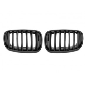 GRILLE BRILLANTE NOIRE MATE s'adapte à BMW X5 E70 X6 E71 08- a 140,93 € GRBMC1 chez CAROU TUNING