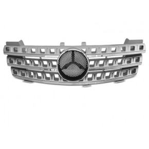  Grille Avant Sport Argent Chrome pour Mercedes W164 2005-2008 à  285,27 €  Chez CAROU TUNING CONCEPT en GuadeloupeGrille Avant Sport Argent Chrome pour Mercedes W164 2005-2008