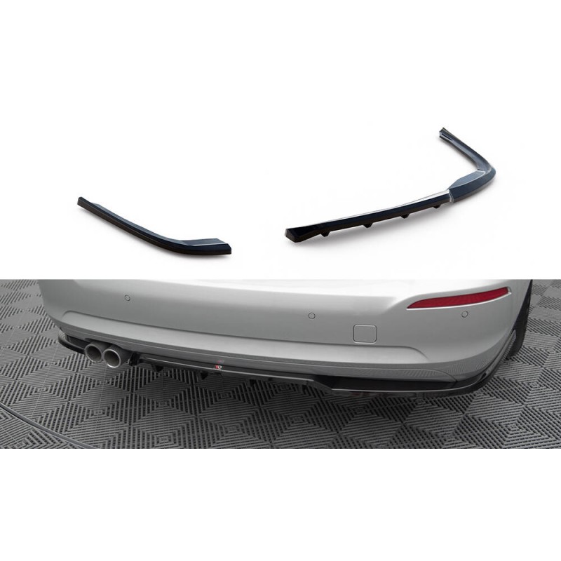 Rear Splitter (with vertical bars) BMW 3 GT F34 Facelift a 526,82 € uniw-BM-3-34F-GT-RSD1G+RD1G*19430 chez CAROU TUNING