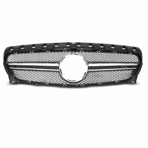  Grille Avant Sportive Noire Argent pour Mercedes CLA W117 13-19 à  249,19 €  Chez CAROU TUNING CONCEPT en GuadeloupeGrille Avant Sportive Noire Argent pour Mercedes CLA W117 13-19