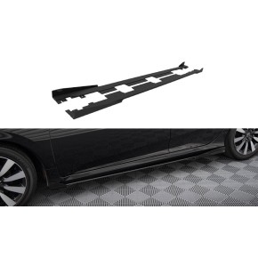 Street Pro Side Skirts Diffusers + Flaps Honda Civic Mk10 a 482,39 € uniw-HOCI10CNC-SD1B+SF1G*19448 chez CAROU TUNING