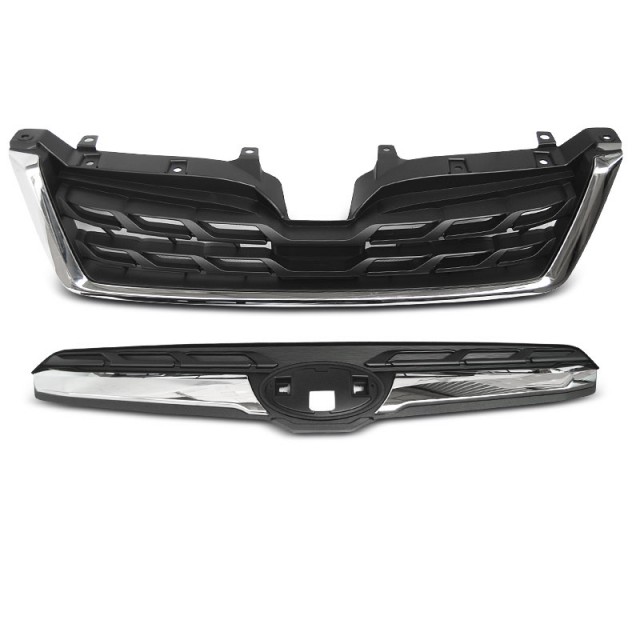 Style LCI Noir Chrome Arrière pour Subaru Forester IV 2013-2018 a 285,27 € GRSU01 chez CAROU TUNING