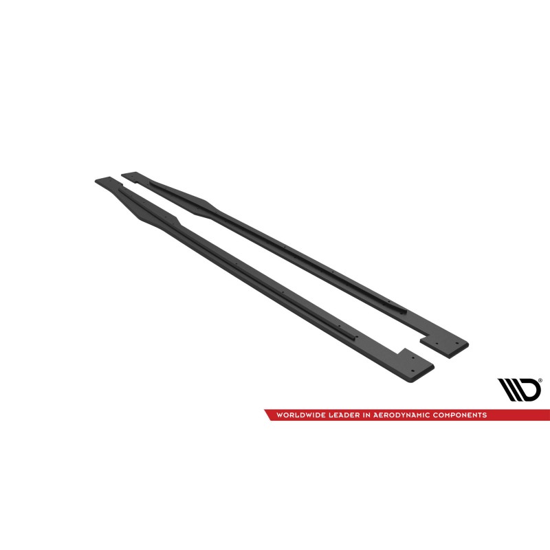 Street Pro Side Skirts Diffusers Audi TT S / S-Line 8S a 357,56 € uniw-AUTT3SLINECNC-SD1B*19490 chez CAROU TUNING