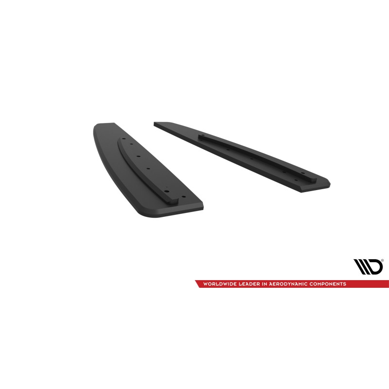 Street Pro Rear Side Splitters Mercedes-AMG CLA 45 C117 Facelift a 188,30 € uniw-MECLA117AMGAEROCNC-RSD1BRB*19520 chez CAROU TUNING