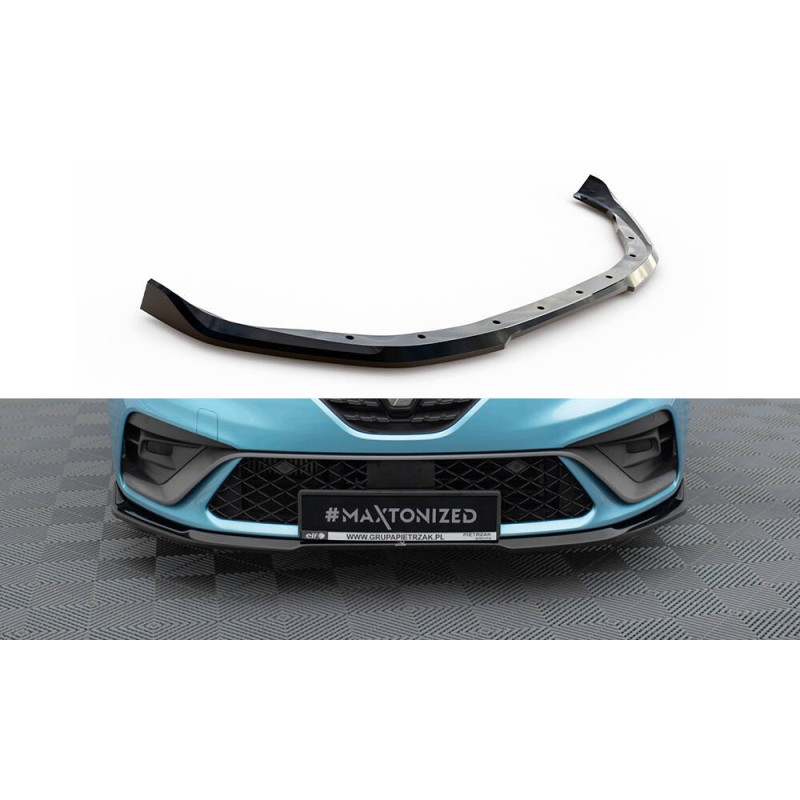 Front Splitter V.1 Renault Clio R.S. Line Mk5 a 421,03 € uniw-RE-CL-5-RSLINE-FD1G*19539 chez CAROU TUNING