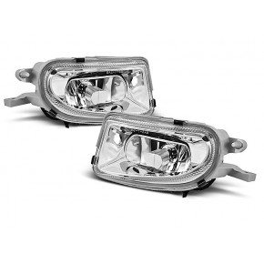 Feux Antibrouillard Chromés Avant pour Mercedes W210/CLK/SLK a 176,92 € HAME02 chez CAROU TUNING