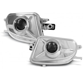 Feux de Brouillard Chromés Avant pour Mercedes W210 06.99-03.02 / CLK / SLK a 160,08 € HAME05 chez CAROU TUNING