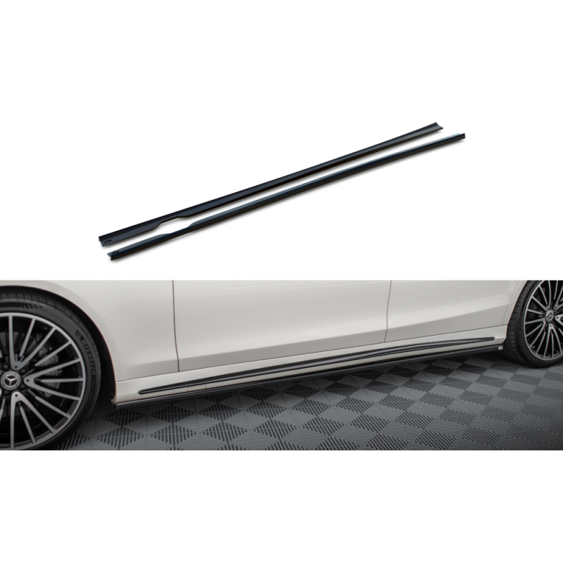 Side Skirts Diffusers Mercedes-Benz S AMG-Line W222 a 421,03 € uniw-ME-S-222F-AMGLINE-SD1G*19595 chez CAROU TUNING