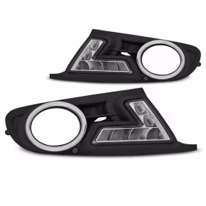 Cadre Feux Antibrouillard LED Avant pour VW Golf 6 2008-2012 à  193,16 €  Chez CAROU TUNING CONCEPT en GuadeloupeCadre Feux Antibrouillard LED Avant pour VW Golf 6 2008-2012