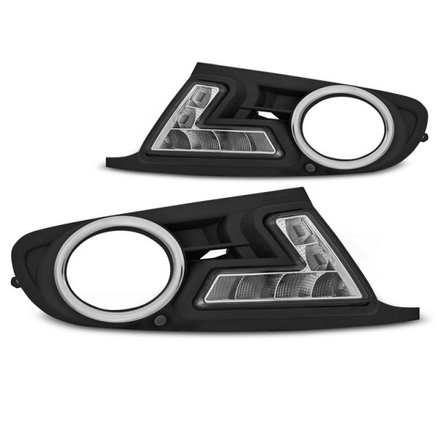 Cadre Feux Antibrouillard LED Avant pour VW Golf 6 2008-2012 a 193,16 € HAVW07 chez CAROU TUNING