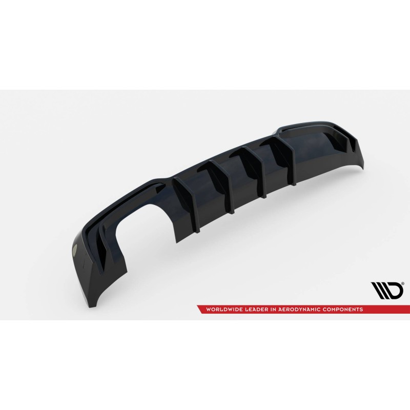 Rear Valance Audi A3 S-Line Sportback 8V Facelift (Version with dual exhausts on one side) a 410,46 € uniw-AU-S3-3F-SB-RS1GOO__*19634 chez CAROU TUNING