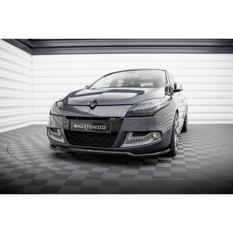 Front Splitter V.1 Renault Megane GT Mk3 Facelift a 421,03 € uniw-RE-ME-3-GT-FD1G*19673 chez CAROU TUNING