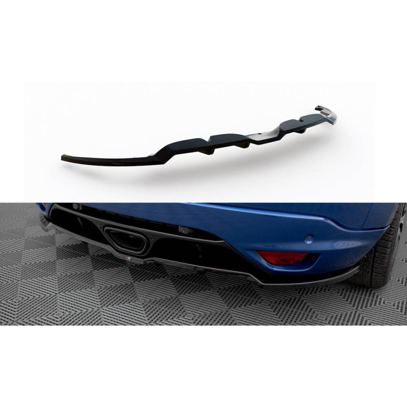 Rear Splitter (with vertical bars) Renault Megane RS Mk3 a 526,82 € uniw-RE-ME-3-RS-RD1G+RD2G*19699 chez CAROU TUNING