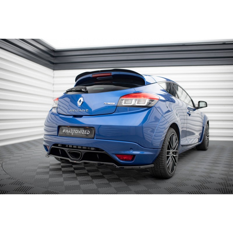 Rear Splitter (with vertical bars) Renault Megane RS Mk3 a 526,82 € uniw-RE-ME-3-RS-RD1G+RD2G*19699 chez CAROU TUNING