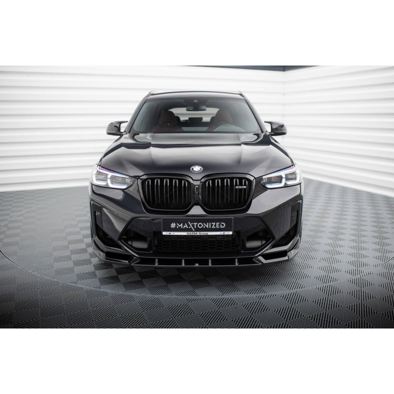 Front Splitter V.1 BMW X3 M F97 Facelift a 421,03 € uniw-BM-X3M-F97F-FD1G*19744 chez CAROU TUNING