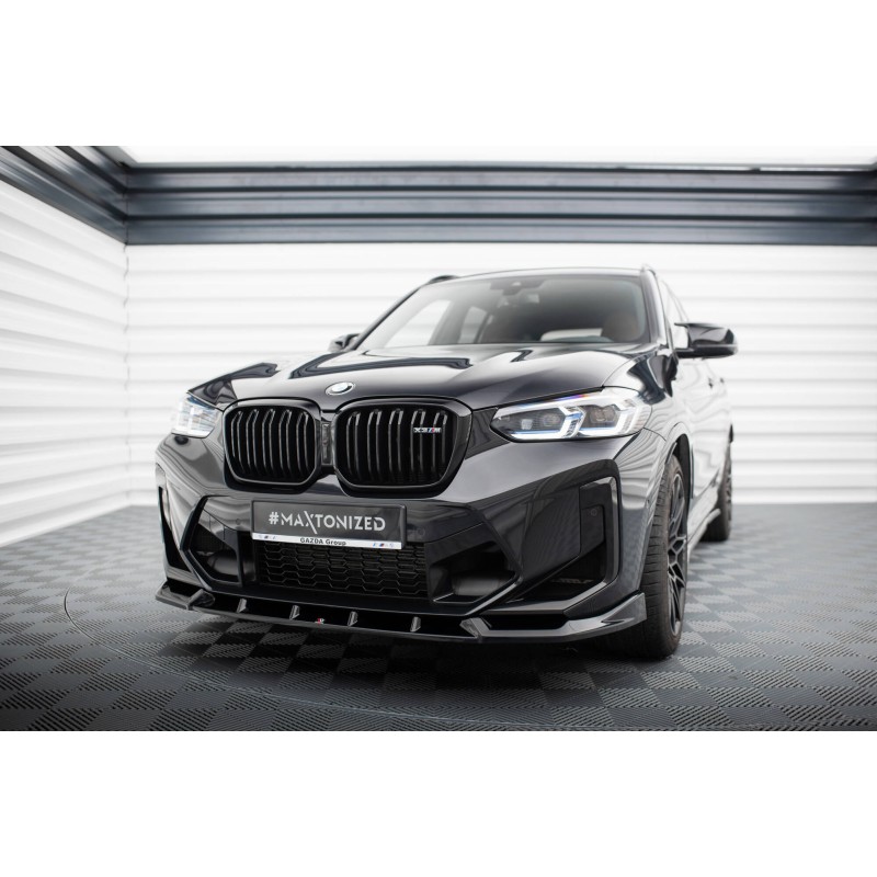 Front Splitter V.1 BMW X3 M F97 Facelift a 421,03 € uniw-BM-X3M-F97F-FD1G*19744 chez CAROU TUNING