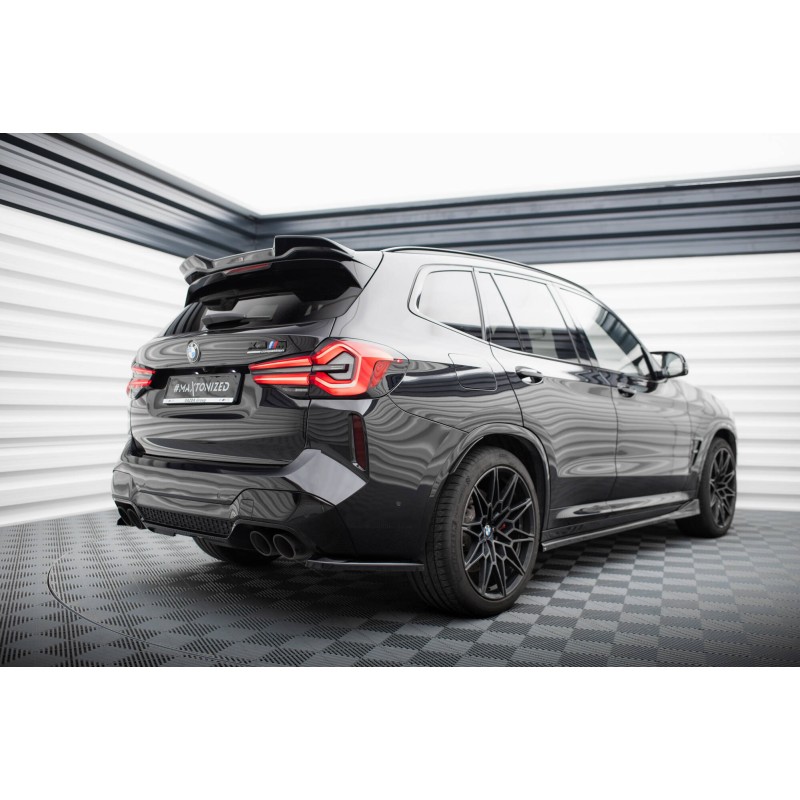 Rear Side Splitters V.1 BMW X3 M F97 Facelift a 188,30 € uniw-BM-X3M-F97F-RSD1G*19746 chez CAROU TUNING