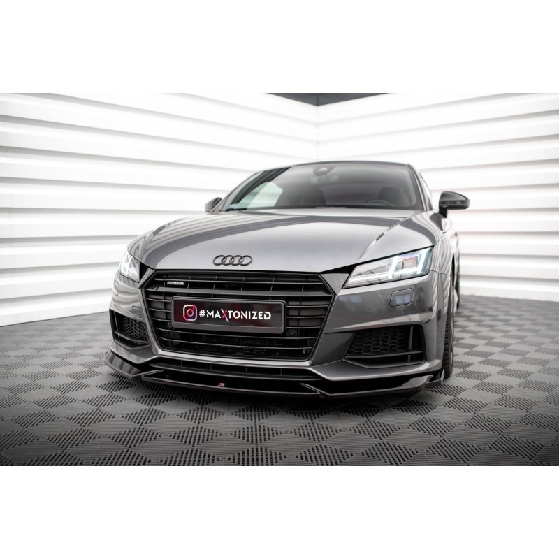 Front Splitter V.1 Audi TT S / S-Line 8S a 421,03 € uniw-AU-TT-3-SLINE-FD1G*19883 chez CAROU TUNING