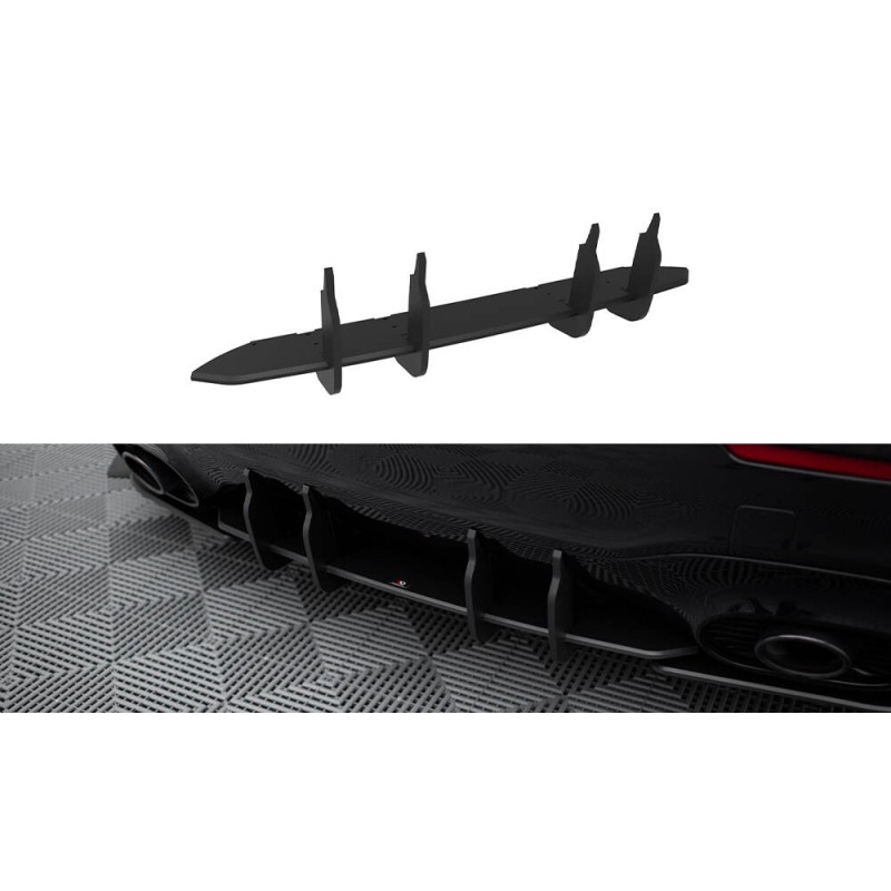 Street Pro Rear Diffuser Mercedes-AMG A35 Hatchback W177 a 357,56 € uniw-MEA177F35CNC-RS1B*19909 chez CAROU TUNING