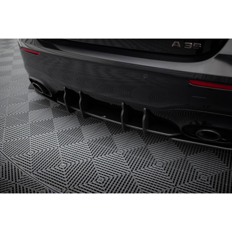 Street Pro Rear Diffuser Mercedes-AMG A35 Hatchback W177 a 442,19 € uniw-MEA177F35CNC-RS1B+BRBI*19910 chez CAROU TUNING