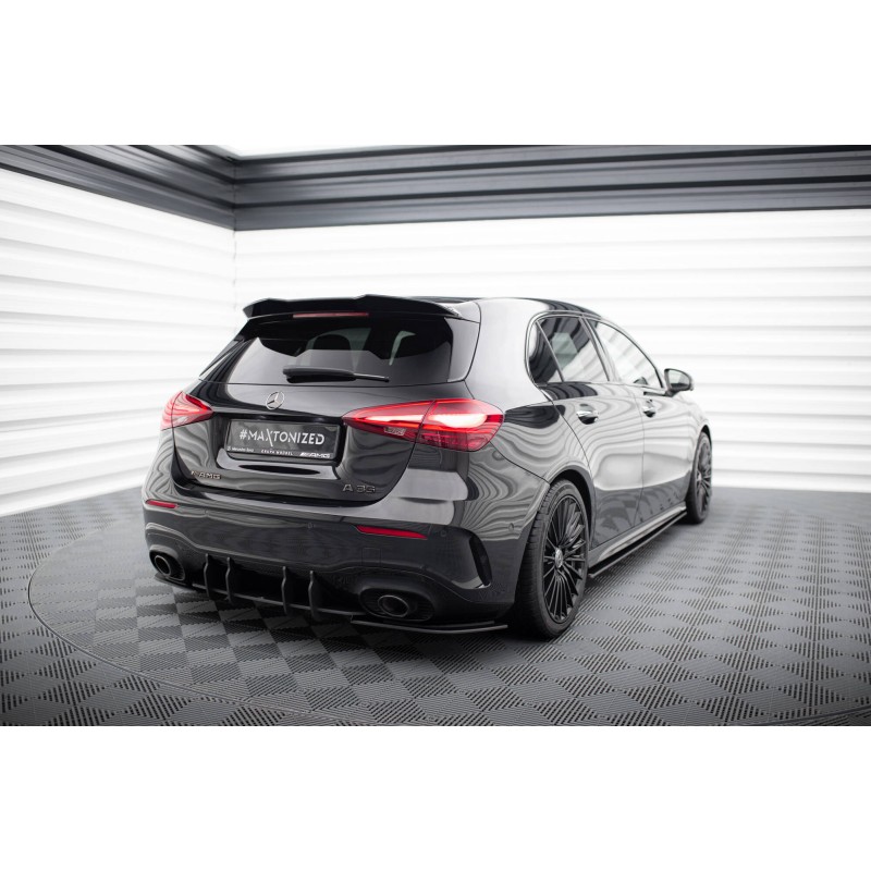 Street Pro Rear Diffuser Mercedes-AMG A35 Hatchback W177 a 442,19 € uniw-MEA177F35CNC-RS1B+BRBI*19910 chez CAROU TUNING