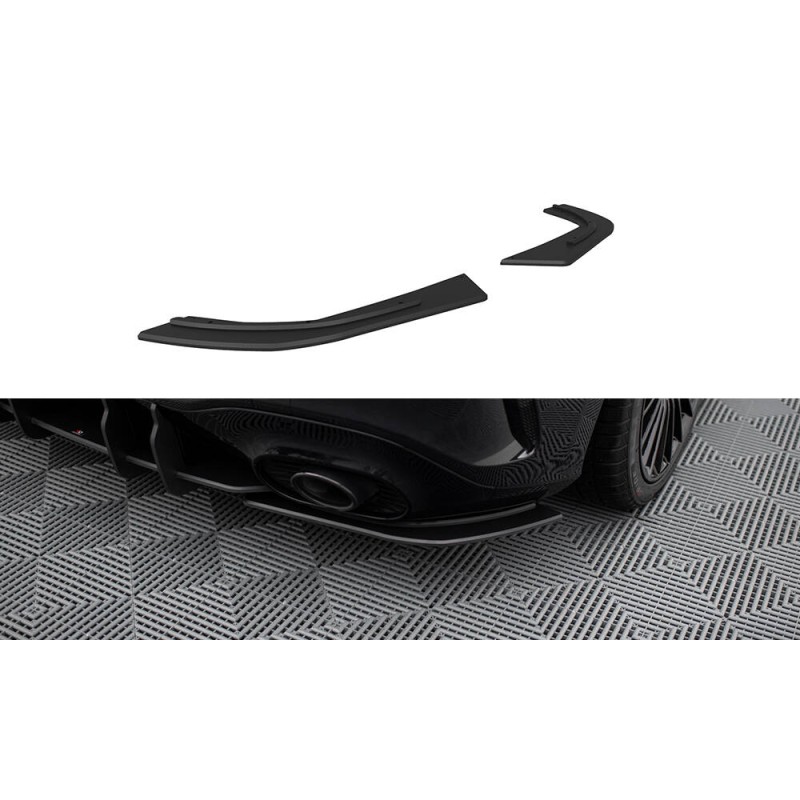 Street Pro Rear Side Splitters Mercedes-AMG A35 Hatchback W177 a 145,99 € uniw-MEA177F35CNC-RSD1B*19913 chez CAROU TUNING