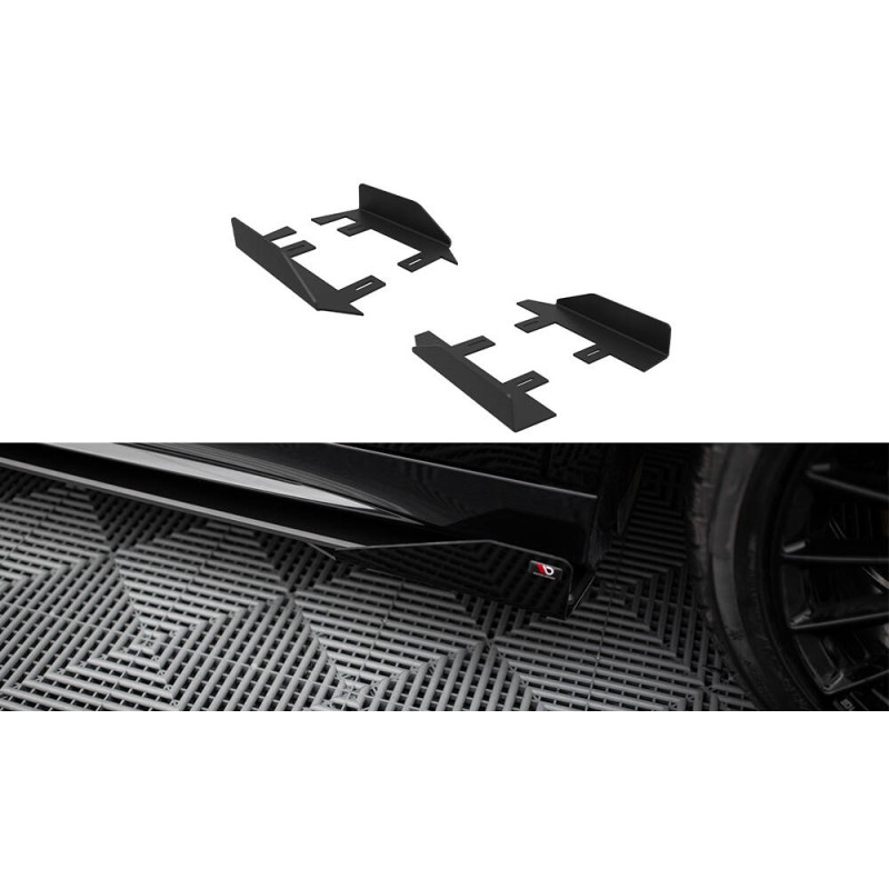 Side Flaps Mercedes-AMG A35 W177 Facelift a 124,83 € uniw-MEA177F35CNC-SF1G*19926 chez CAROU TUNING
