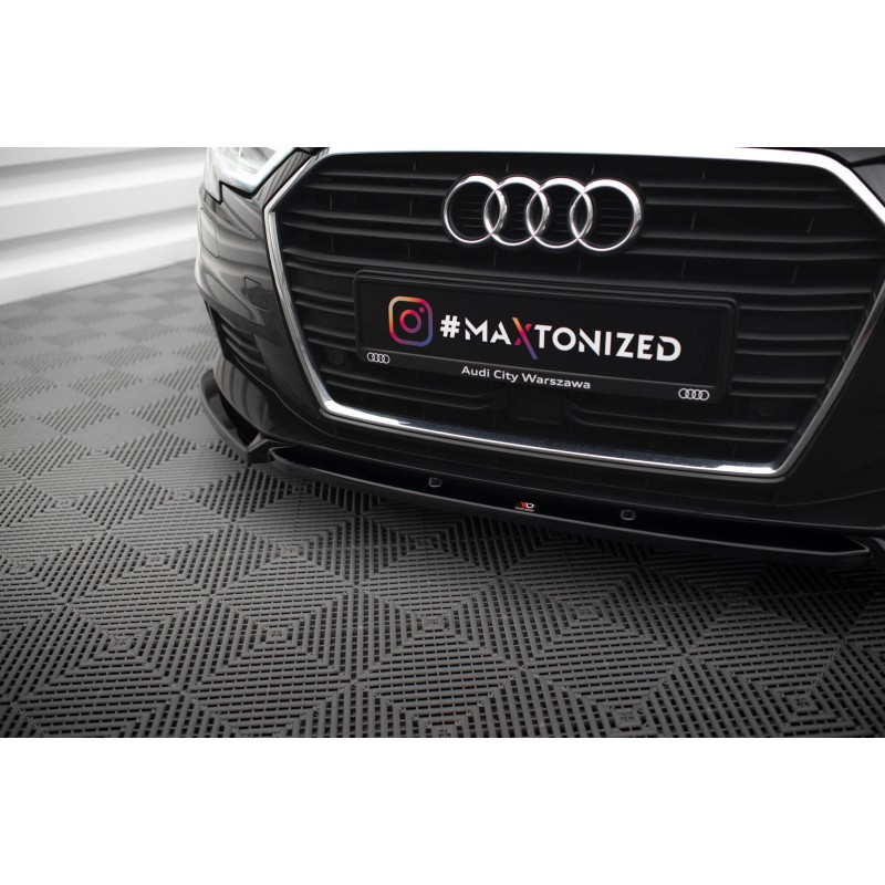 Front Splitter V.1 Audi A3 Sportback 8V Facelift a 421,03 € uniw-AU-A3-3F-SB-FD1G*19940 chez CAROU TUNING