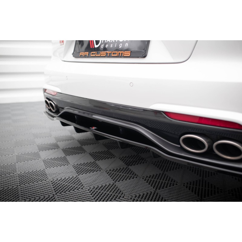 Rear Splitter (with vertical bars) Kia Stinger Mk1 a 526,82 € uniw-KI-ST-1-GTLINE-RD1G+RD2G*19992 chez CAROU TUNING