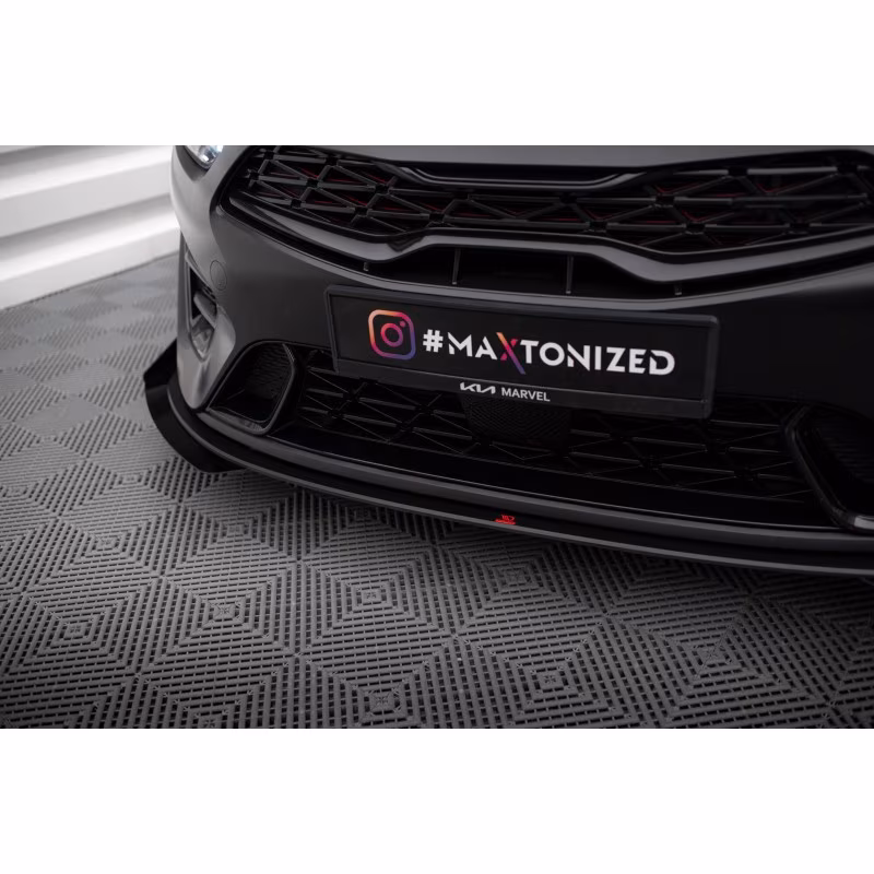 Street Pro Front Splitter + Flaps Kia Proceed GT Mk3 Facelift / Ceed GT / GT - Line Mk1 Facelift a 567,02 € uniw-KICE3FPROGTCNC-FD1BRB+FSF1G*20014 chez CAROU TUNING