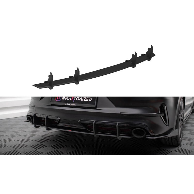 Street Pro Rear Diffuser Kia Proceed GT Mk1 Facelift a 442,19 € uniw-KICE3FPROGTCNC-RS1B+BRBI*20017 chez CAROU TUNING