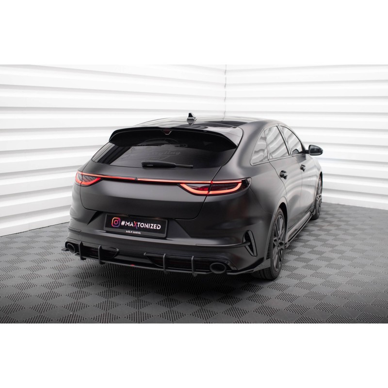 Street Pro Rear Diffuser Kia Proceed GT Mk1 Facelift a 442,19 € uniw-KICE3FPROGTCNC-RS1B+BRBI*20017 chez CAROU TUNING