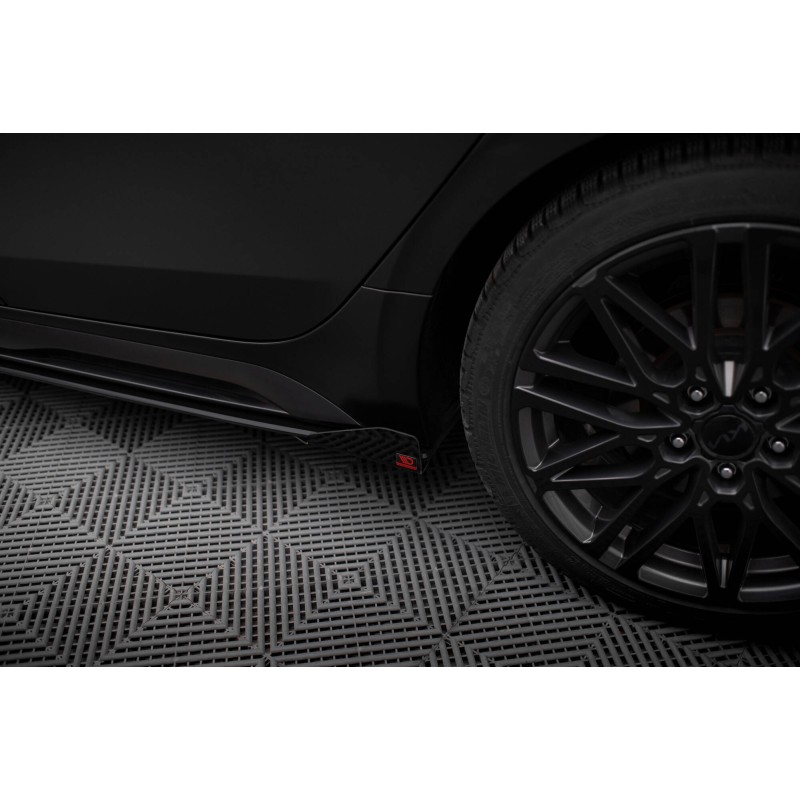 Street Pro Side Skirts Diffusers + Flaps Kia Proceed GT / GT-Line Mk1 Facelift / Ceed GT Mk3 Facelift a 567,02 € uniw-KICE3FPROGTCNC-SD1BRB+SF1G*20030 chez CAROU TUNING