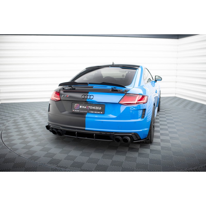 Street Pro Rear Side Splitters + Flaps Audi TT S 8S Facelift a 313,13 € uniw-AUTT3SCNC-RSD1BRB+RSF1G*20057 chez CAROU TUNING