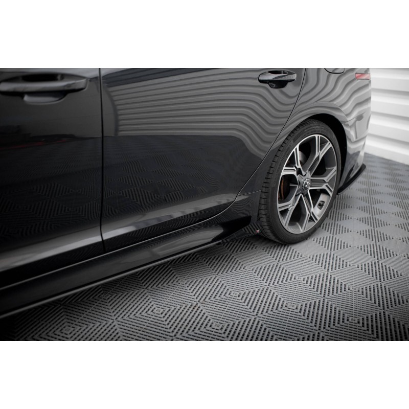 Street Pro Side Skirts Diffusers + Flaps Kia Stinger GT / GT-Line / Standard Mk1 a 567,02 € uniw-KIST1GTLINECNC-SD1BRB+SF1G*20089 chez CAROU TUNING