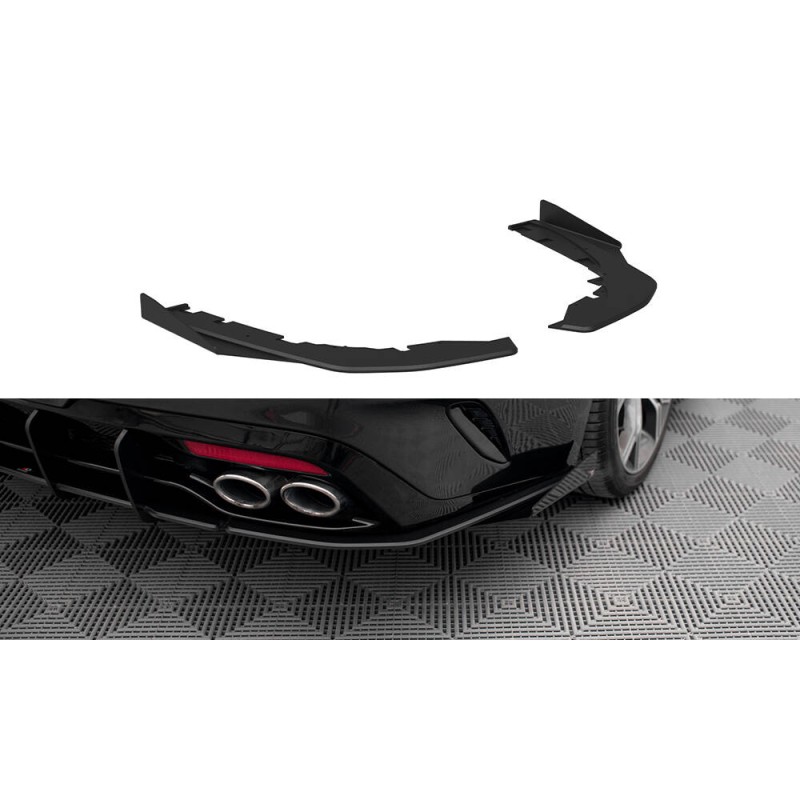 Street Pro Rear Side Splitters + Flaps Kia Stinger GT / GT-Line Mk1 a 270,82 € uniw-KIST1GTLINECNC-RSD1B+RSF1G*20094 chez CAROU TUNING