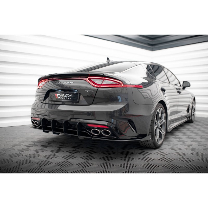 Street Pro Rear Side Splitters + Flaps Kia Stinger GT / GT-Line Mk1 a 313,13 € uniw-KIST1GTLINECNC-RSD1BRB+RSF1G*20095 chez CAROU TUNING