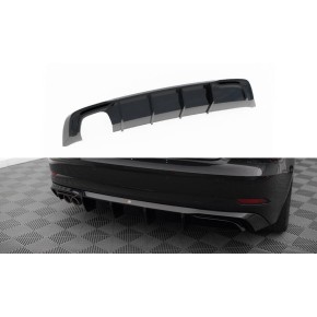 Rear Valance Audi A3 Sportback 8V Facelift (Version with double exhaust tip) a 410,46 € uniw-AU-A3-3F-SB-RS1GOO_*20118 chez CAROU TUNING