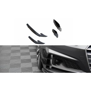 Front Bumper Wings (Canards) Audi S5 / A5 S-Line Coupe / Sportback F5 a 209,46 € uniw-AU-S5-2-CAN1*20132 chez CAROU TUNING