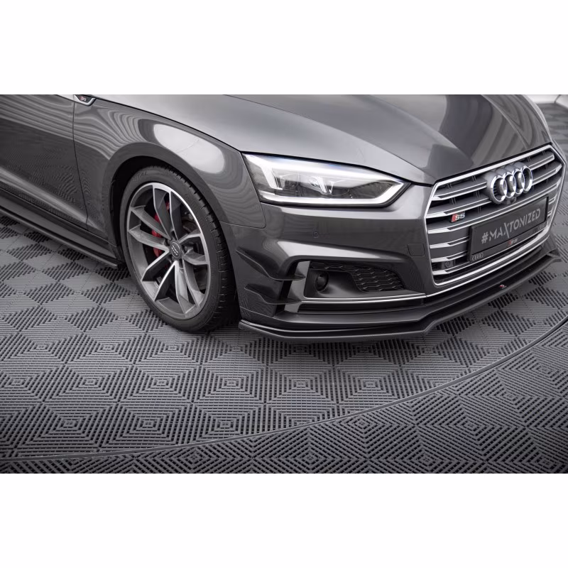 Front Bumper Wings (Canards) Audi S5 / A5 S-Line Coupe / Sportback F5 a 209,46 € uniw-AU-S5-2-CAN1*20132 chez CAROU TUNING