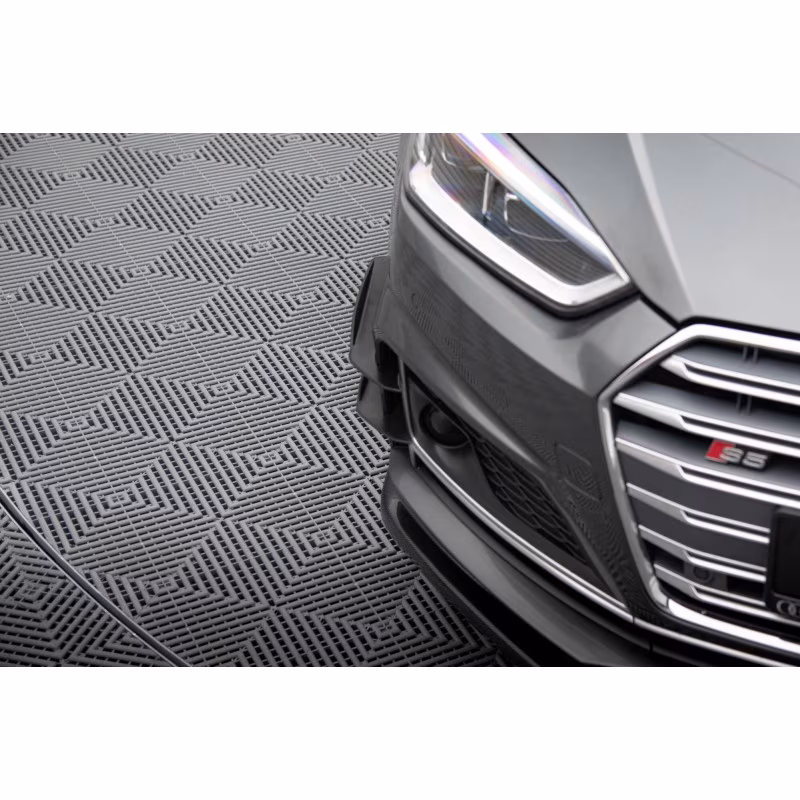 Front Bumper Wings (Canards) Audi S5 / A5 S-Line Coupe / Sportback F5 a 209,46 € uniw-AU-S5-2-CAN1*20132 chez CAROU TUNING
