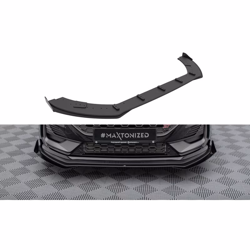 Street Pro Front Splitter + Flaps Ford Fiesta ST Mk8 Facelift a 482,39 € uniw-FOFI8FSTCNC-FD1B+FSF1G*20194 chez CAROU TUNING